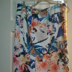 Floral Design Skirt